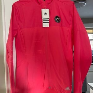 Brand new adidas running windbreaker jacket